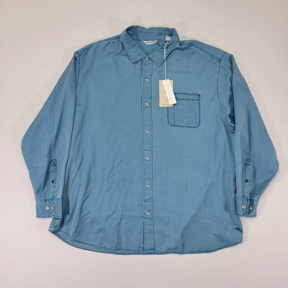 Tommy Bahama Men's Button Down Shirt Tahitian Twilly LS BT Size 3XLB NEW